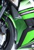 Ochranná mřížka výfukových svodů, Kawasaki Ninja 650 '17-, černá